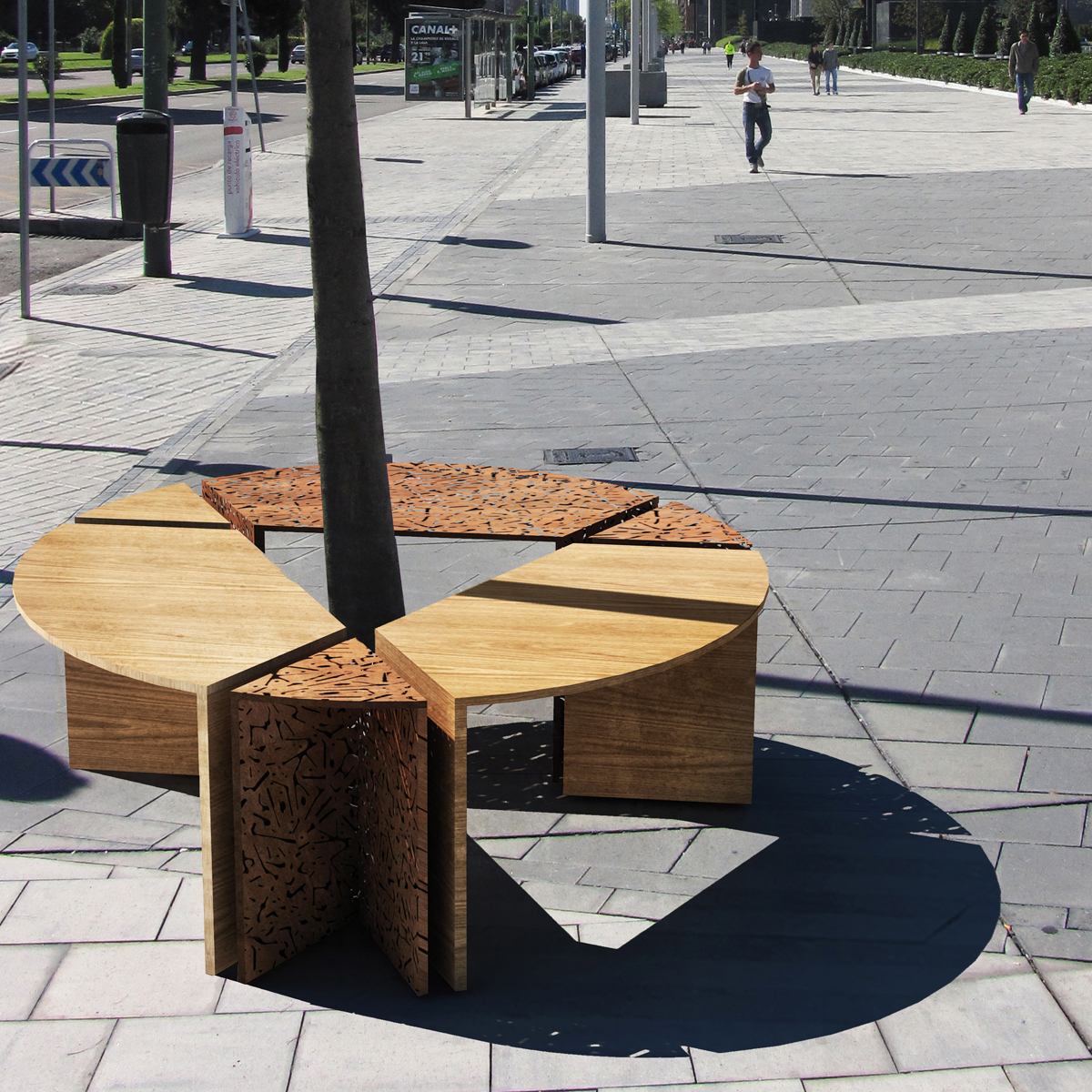 Alcorque Circular Details Lab23 Решетки для деревьев  - Вид №2