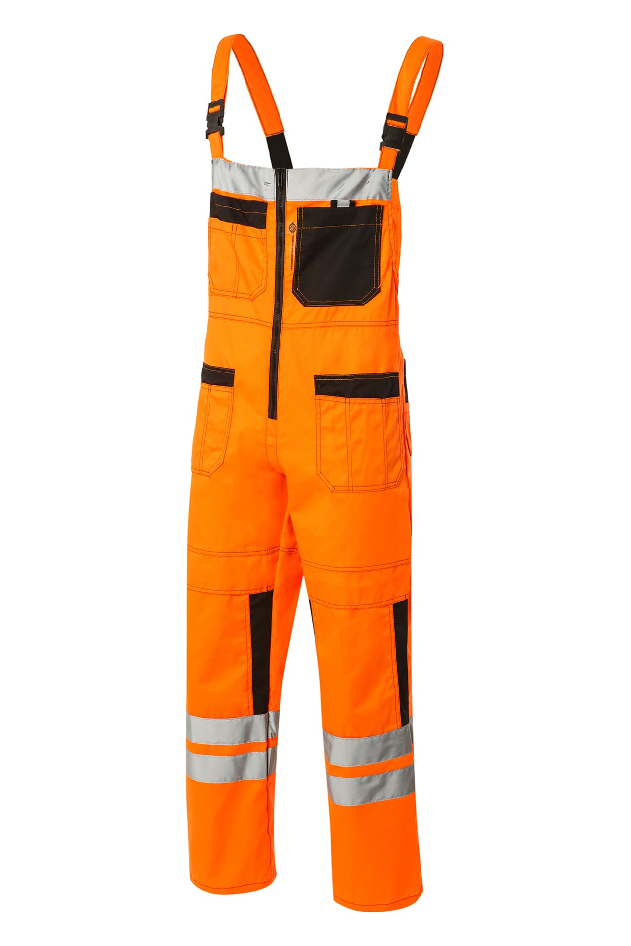 61869 Костюм "Профессионал-2" с СВП оранжево-черный  Летняя спецодежда  размер 60-62/170-176  - Вид №4