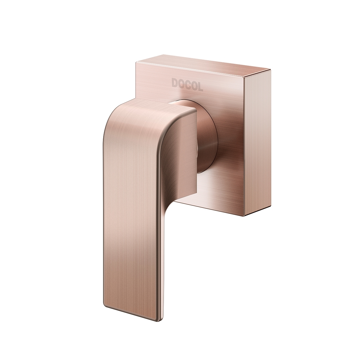 00885469 Отделка для 1/2", 3/4" и 1" Deca с базовым регистром матовый никель Docol VOUGAN 