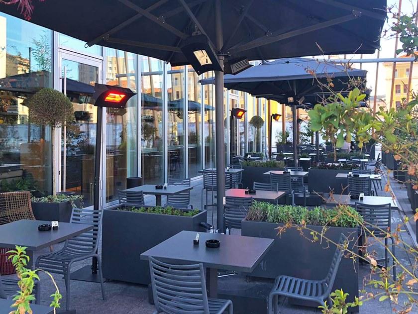 Radialight Инфракрасный уличный обогреватель с галогенными лампами Oasi Sqbal003 - Вид №11