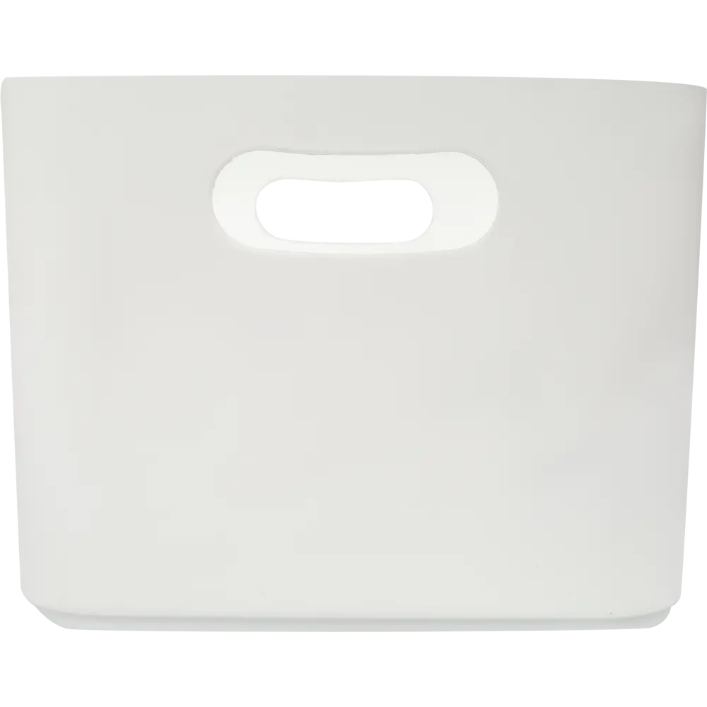 Корзина Flowers Mak 15.7x12.1x11.5 см пластик цвет белый BEROSSI STLM-2066911 - Вид №3