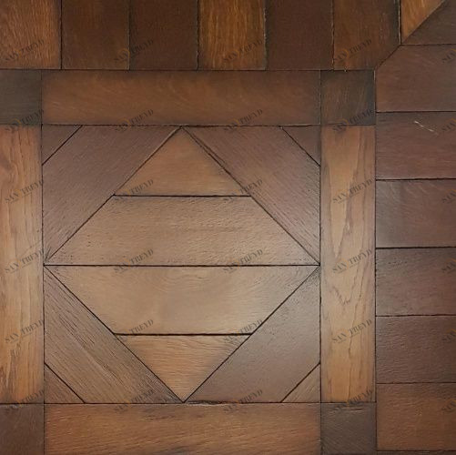 Модульный паркет Da Vinci Дуб Натур (Рельефная) 780х780 мм 2600600192