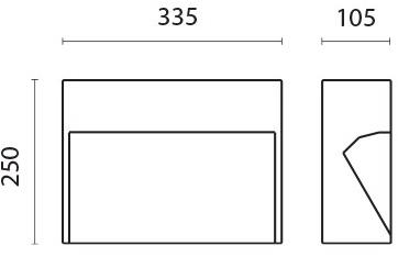 SIMES Бетонный столбик с прямым и непрямым светом Concrete sun-id-1464706 - Вид №7