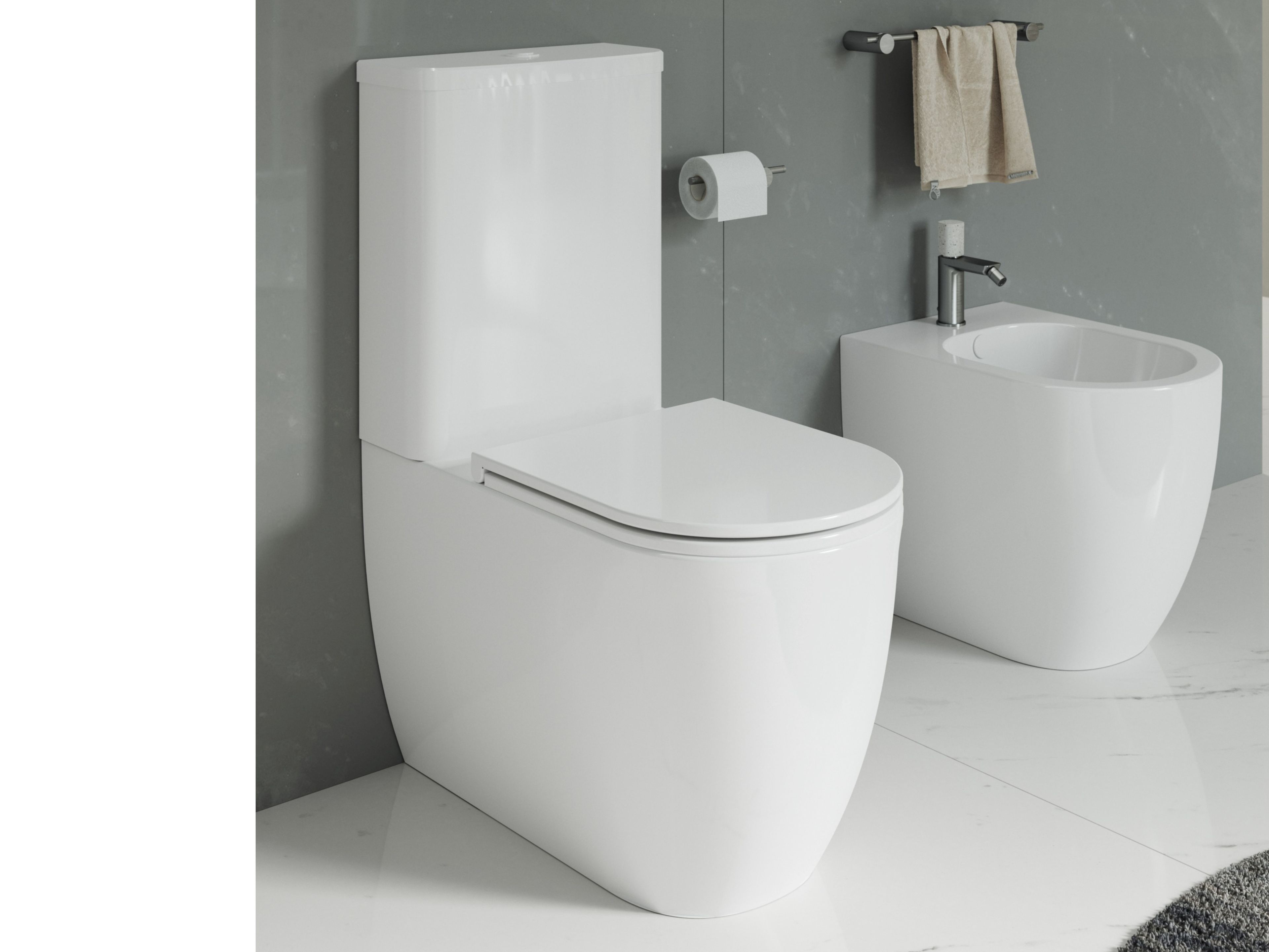 Керамический цельный туалет GSG Ceramic Design Like ARCH-00000933