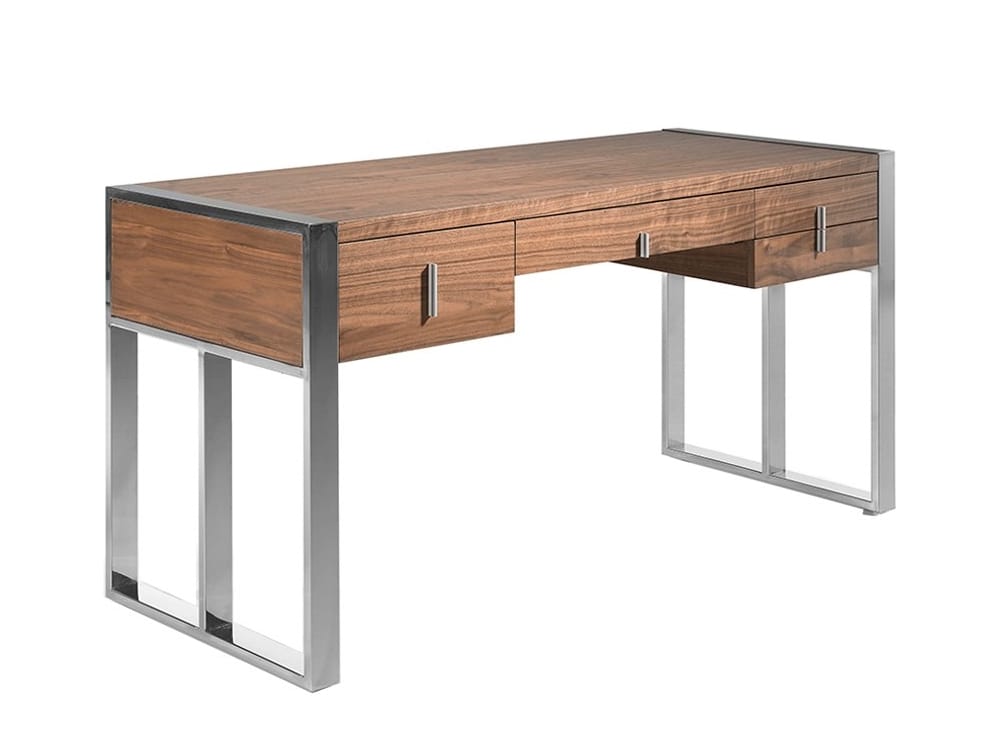 Прямоугольный стол из стали и дерева Angel Cerda Urban Deco ARCH-00037103