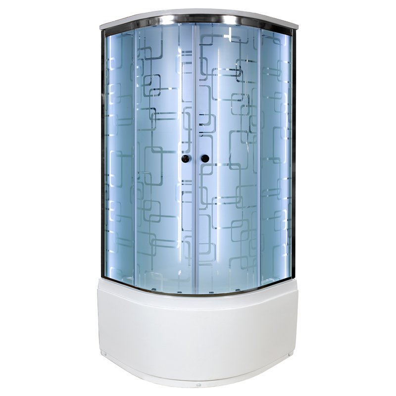 ЕМ2712 R стандартная Душевая кабина DETO Серия ЕМ ЕМ4580 LED - Вид №18