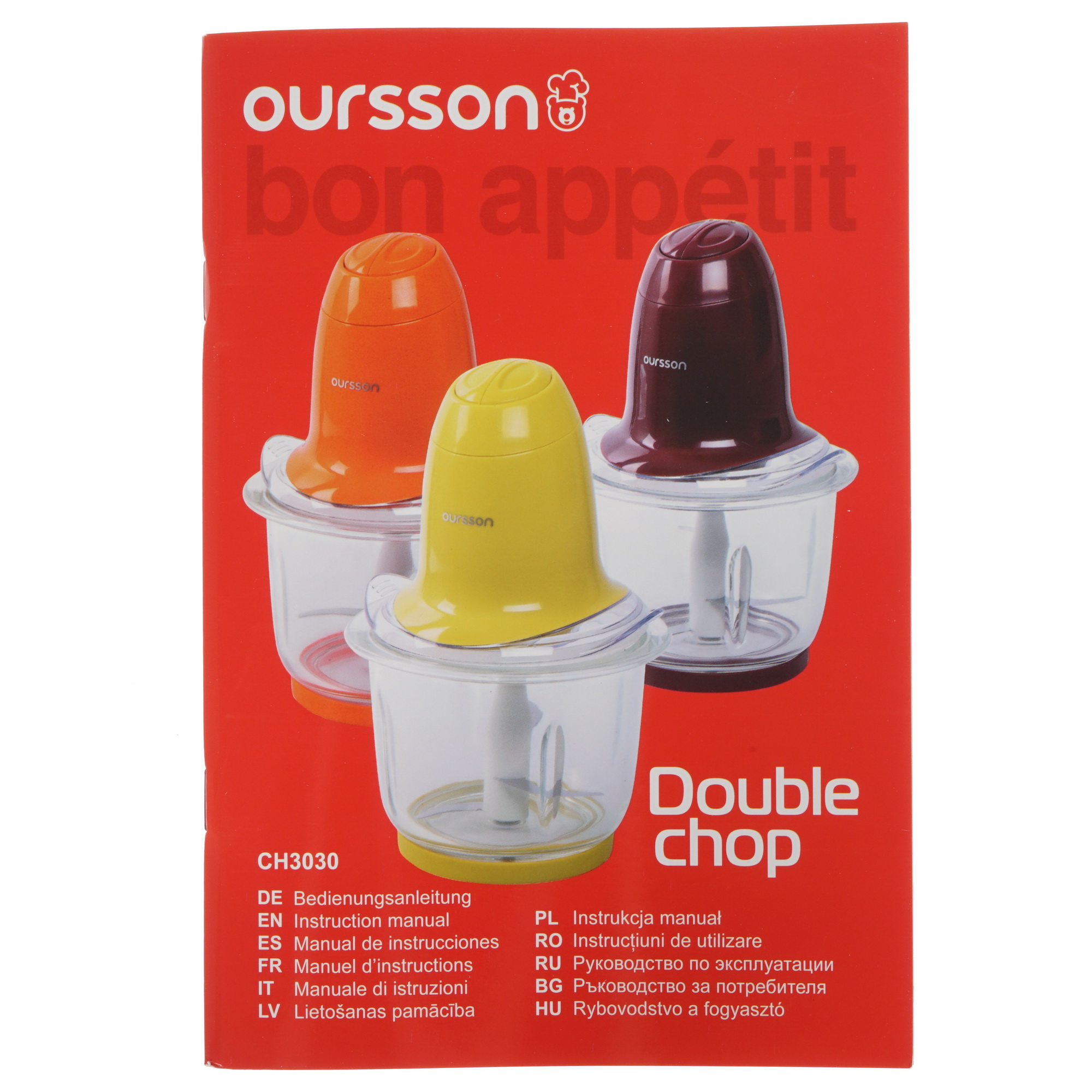 8192545 Измельчитель  Oursson CH3030/GA зеленый STDN-0021503 - Вид №5