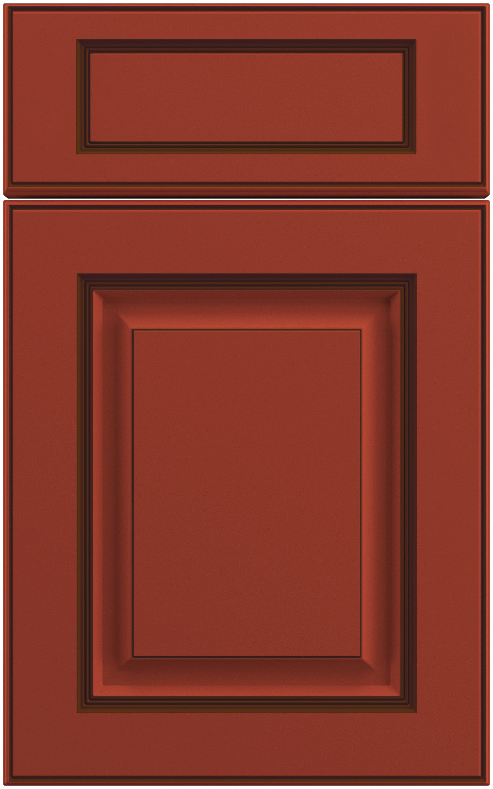 Фасады для кухни Патина Фрезеровка «Этьен+» 502 Берлинский красный SIST3124-7044 SIDAK