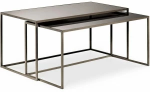 Cantori Прямоугольный железный журнальный столик штабелируемый Narciso