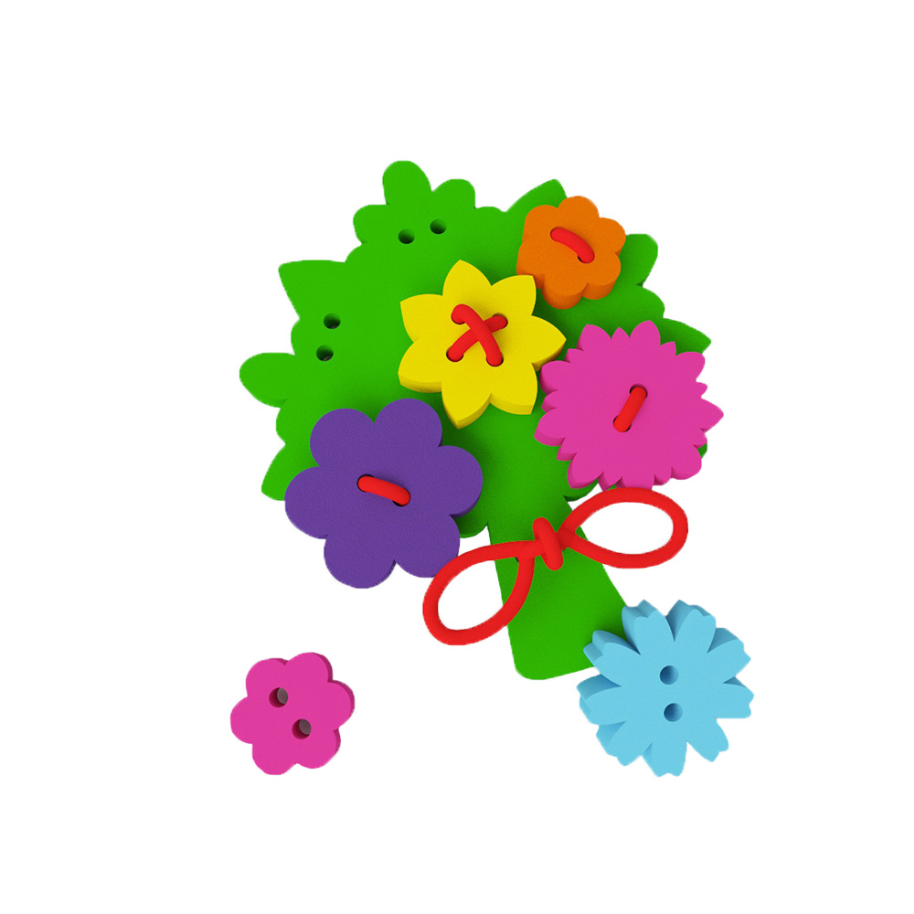 01-010 Набор из EVA "Шнуровка" №1 "Букет" El`BascoToys 