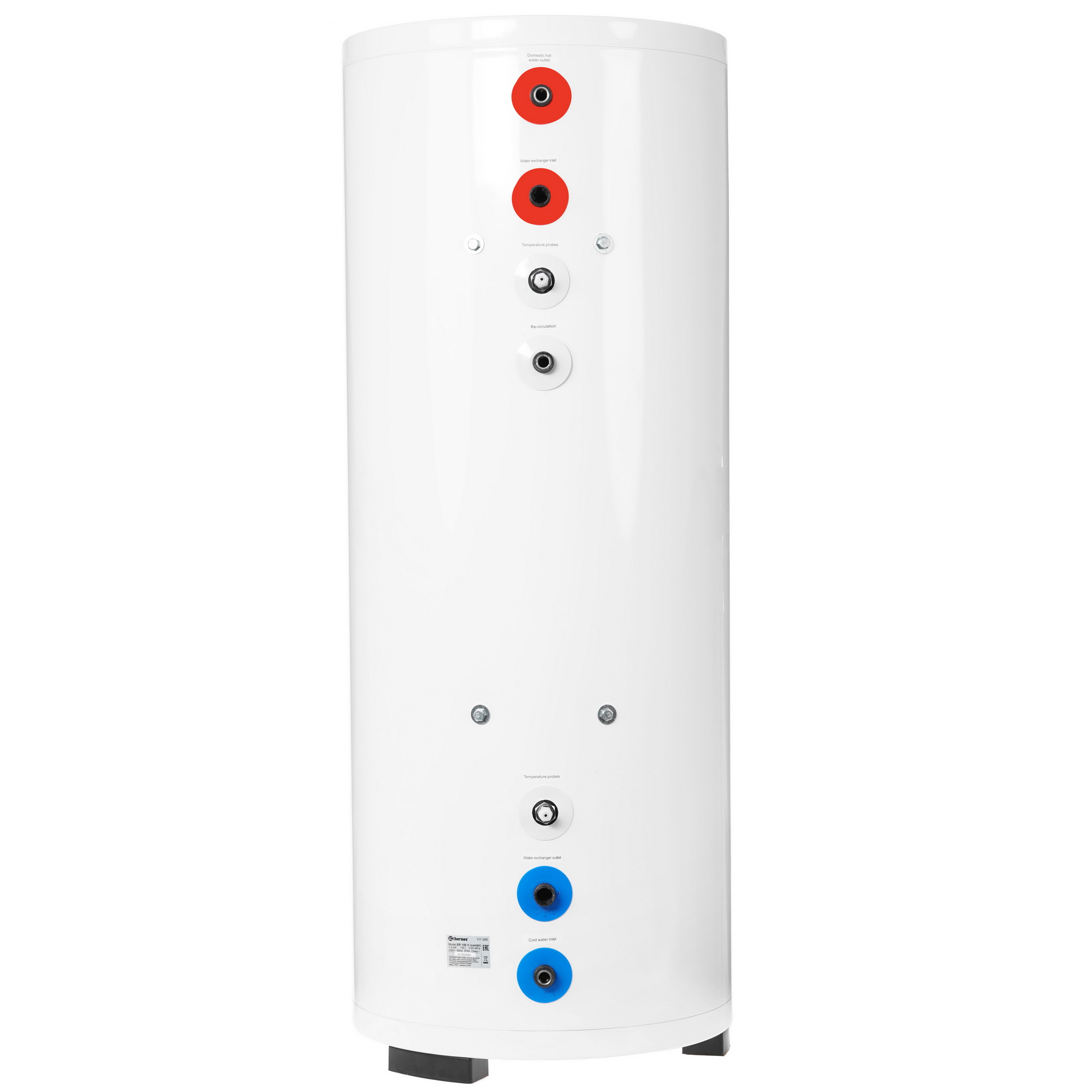 1288003 Бойлер косвенного нагрева Thermex ER 150 V (combi) STDN-0019354 - Вид №6