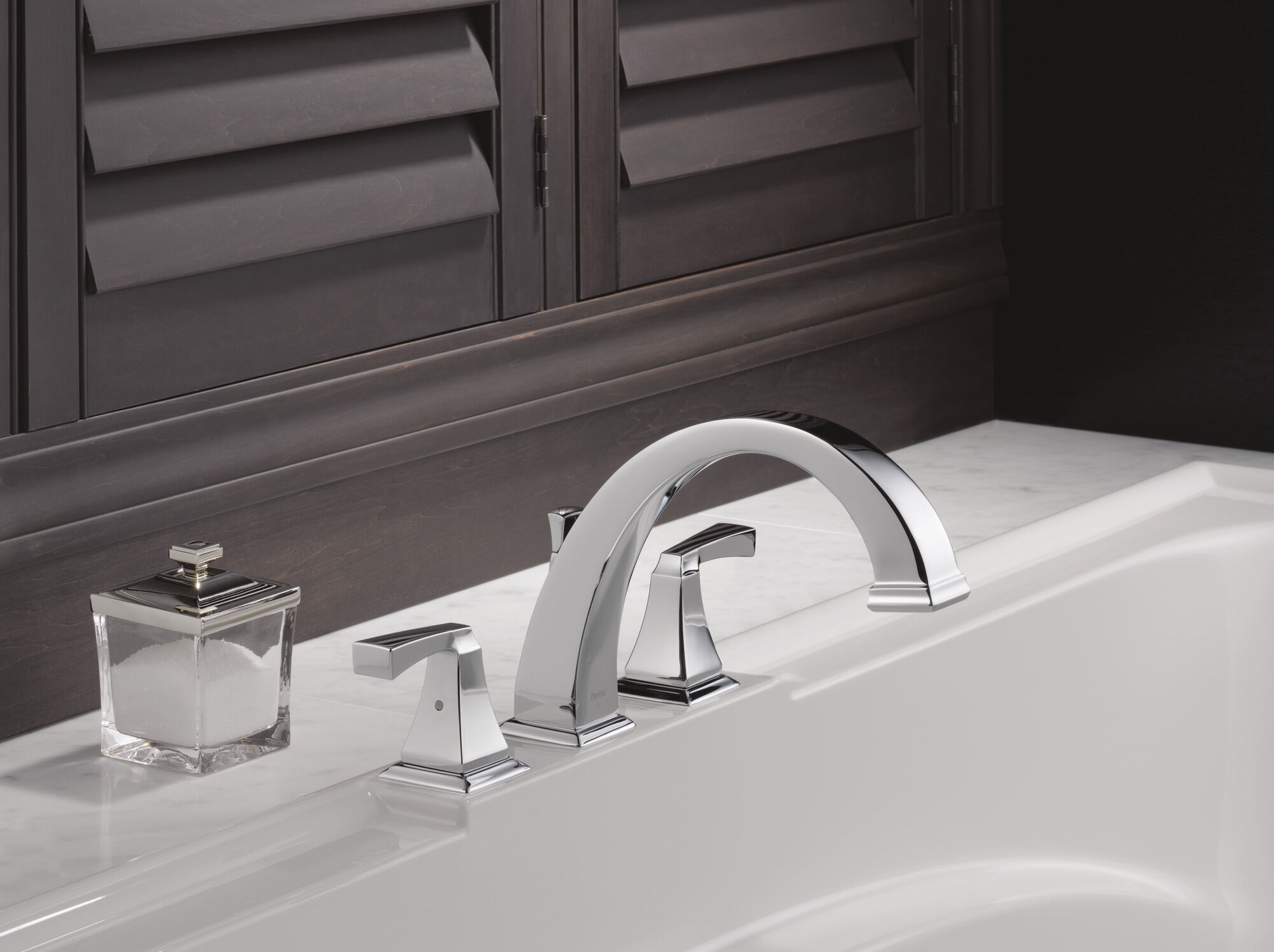 T2751-CZ Римская ванна Delta Faucet Dryden Шампанское бронза  - Вид №1