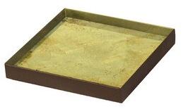 Ethnicraft Прямоугольный поднос из декорированного вручную стекла Gilded layers sun-id-1416161 - Вид №3