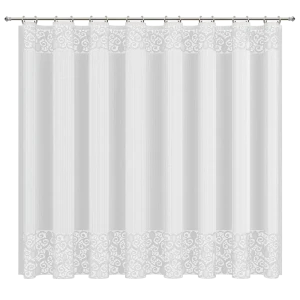 Тюль  для кухни Трифоль 170x155 см цвет белый