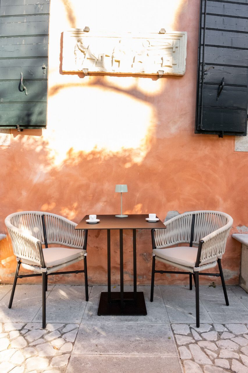 Квадратный садовый стол DRIGANI плоская поверхность ARCH-00021965 - Вид №1