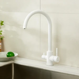 Смеситель для кухни HAIBA с поворотным изливом и экономией воды 89396812