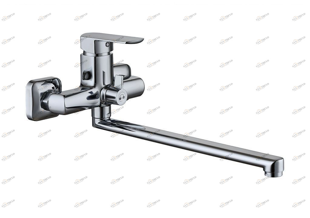 Смеситель для ванны с душем Aquanet Cinetic AF120-21С AF12021С