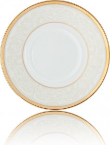 32153 Noritake Тарелка десертная Noritake "Белый дворец" 17см Фарфор костяной