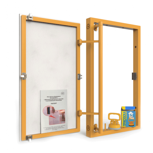 Ревизионный люк под плитку, распашной на присоске 250Х400 ВОЗРОЖДЕНИЕ sun-id-1025232 - Вид №3