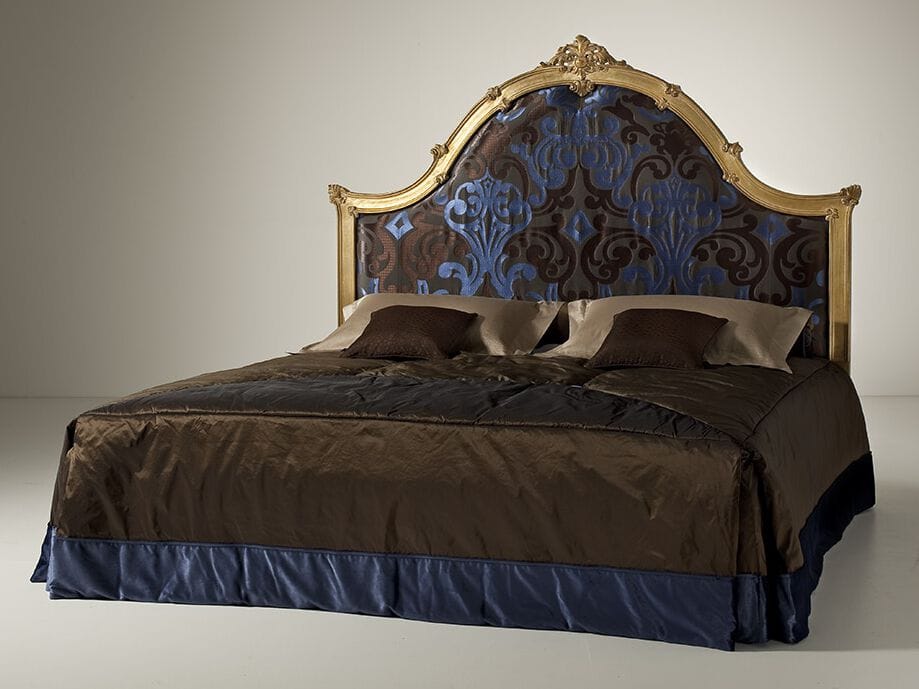 Высокое изголовье из ткани для двуспальной кровати OAK Галерея ARCH-00131741 - Вид №1