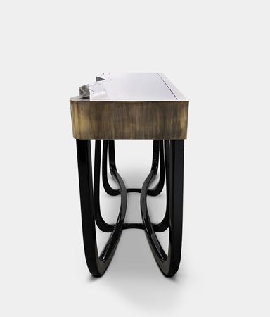 0-250 Извилистая консоль с патиной Boca Do Lobo  - Вид №27