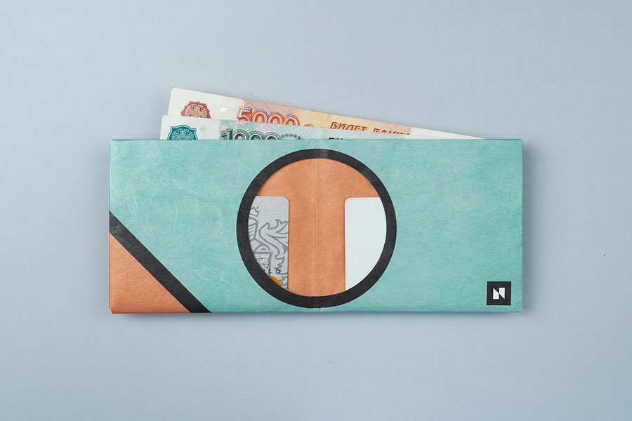 NW-087 Кошелек new nook, мультиколор New wallet  - Вид №3