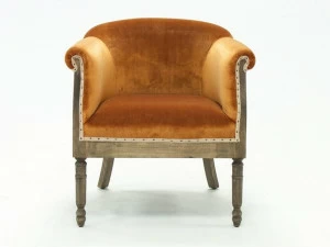 CREARTE COLLECTIONS Мягкое бархатное кресло с подлокотниками Paris essence 22