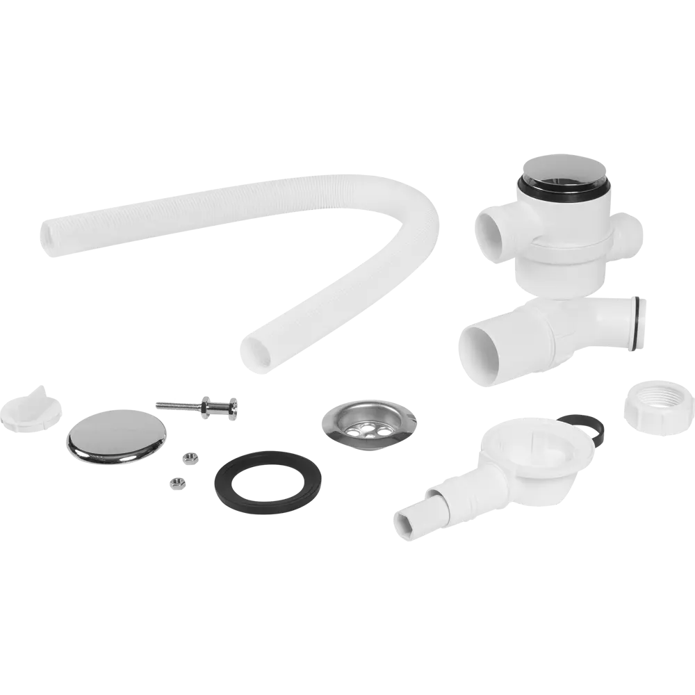 Сифон для ванны McAlpine с системой клик-клак, длина перелива 700 мм 82422801 STLM-1342501 - Вид №3