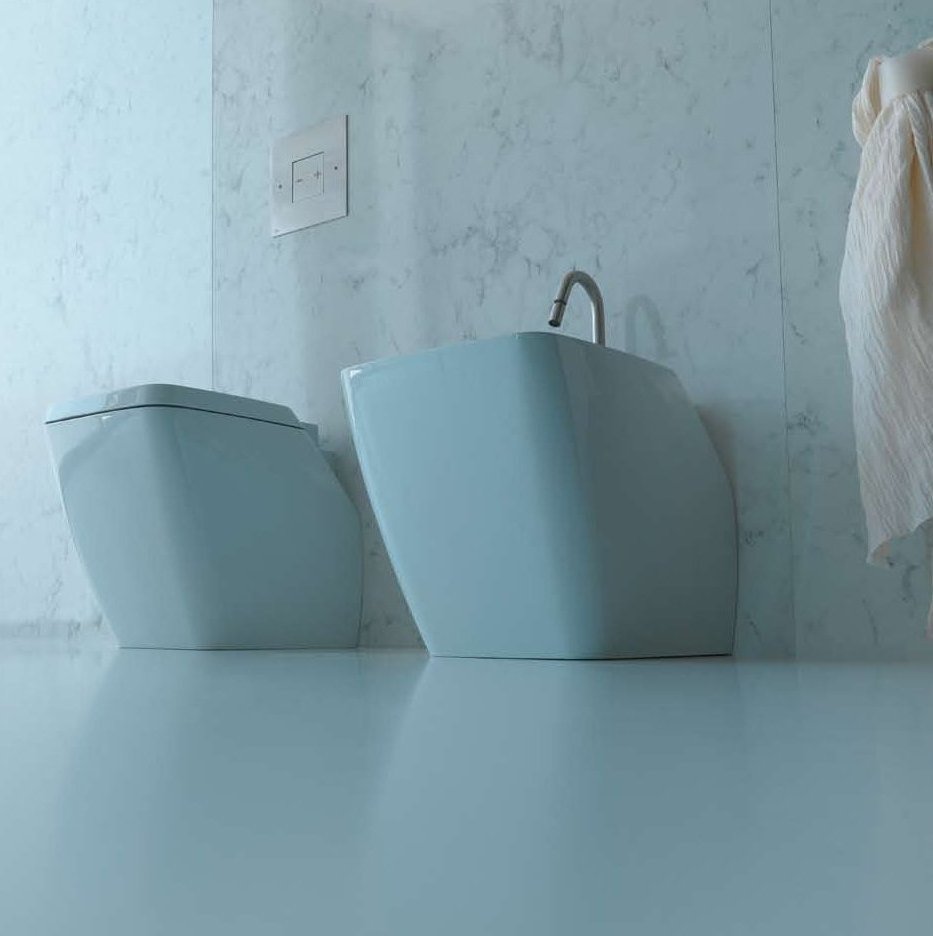 8082 Приставной унитаз напольный Белый  ATMOSFERE Италия Santreyd - Вид №3