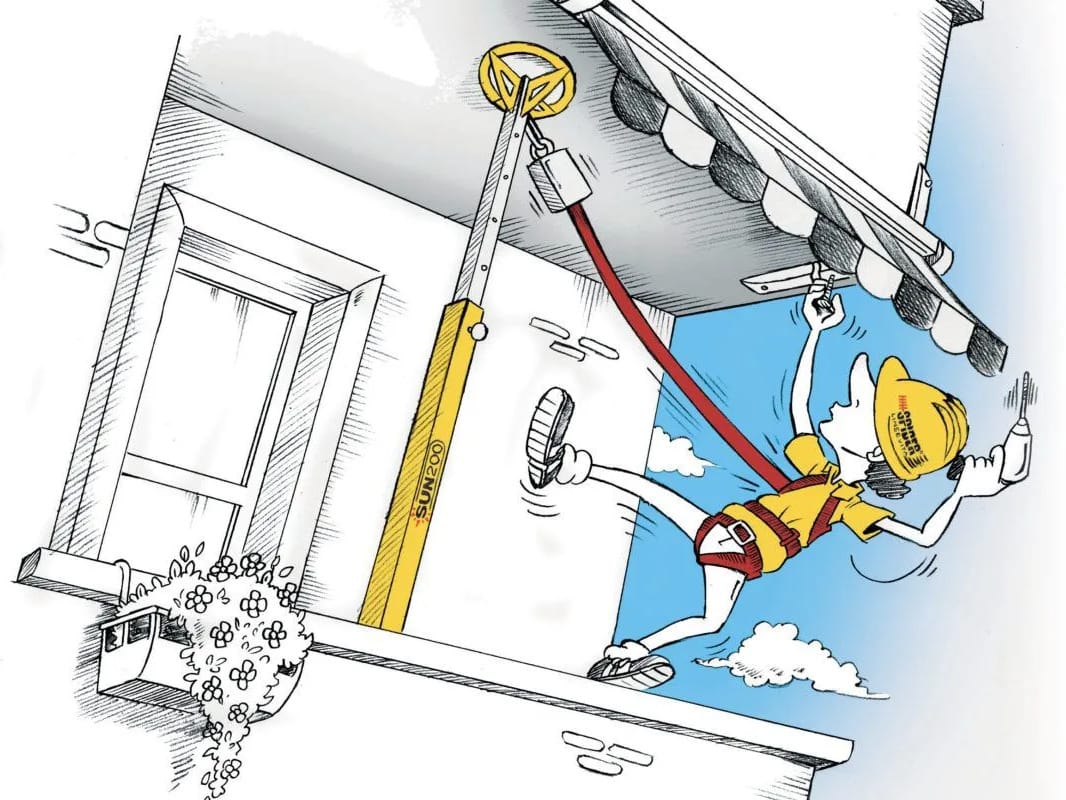 Легко переносимый защитный якорь с сумкой Spider Lineevita SUN200 ANCORAGGIO ARCH-00041571 - Вид №6