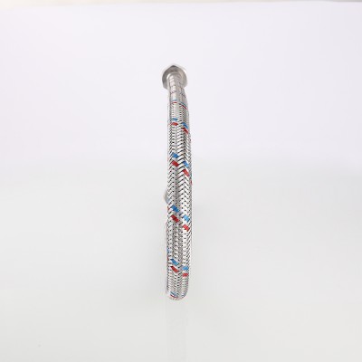VTf.001.IS.0404250 Подводка гибкая для воды с ниппелем из нержавеющей стали, гайка–гайка Valtec 250 см  - Вид №6