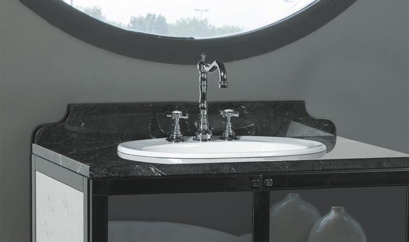 Встроенная раковина под столешницу овальная Gentry Home sun-id-1368781 - Вид №1