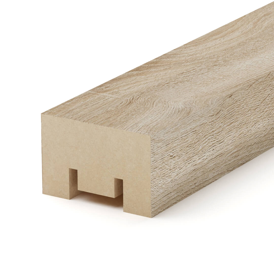 Интерьерная рейка МДФ STELLA Милана Дуб Сонома 20*30*2700 (уп.8 шт.) Стелла ПРО Standart STSR-821