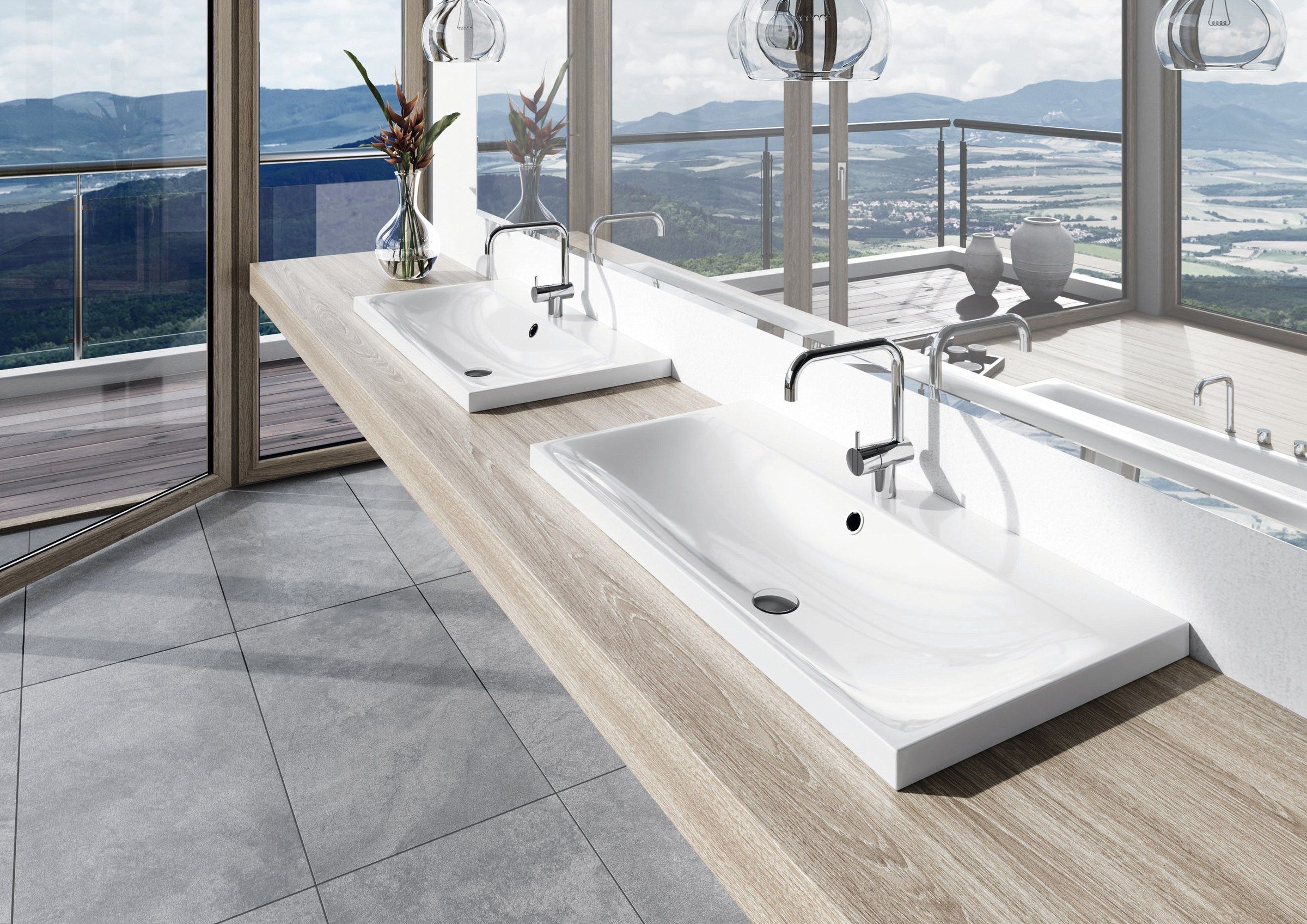 Умывальник из эмалированной стали KALDEWEI Silenio ARCH-00129238 - Вид №4