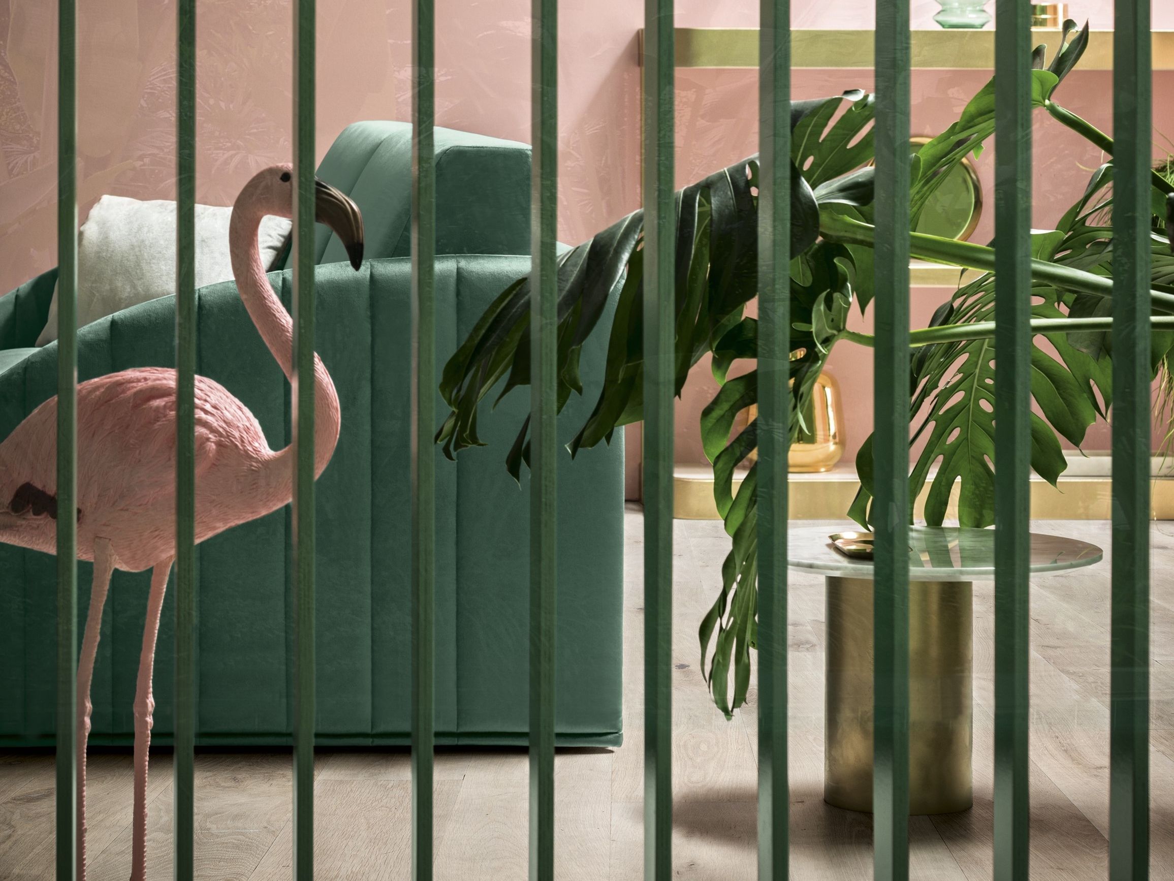 Двуспальный диван-кровать из ткани Felis Day &amp ARCH-00119211 - Вид №3