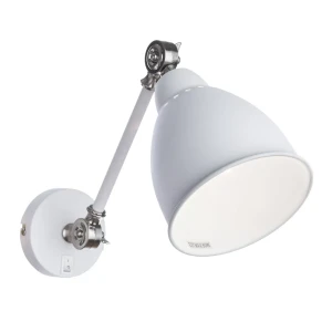 Бра Braccio 1xE27x60 Вт цвет белый матовый 18639021 STLM-2184411