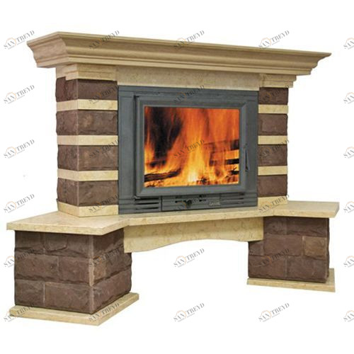 Каминная облицовка Bella Italia ANNA угловая 1827