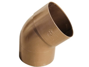 Изгиб ПВХ 45°