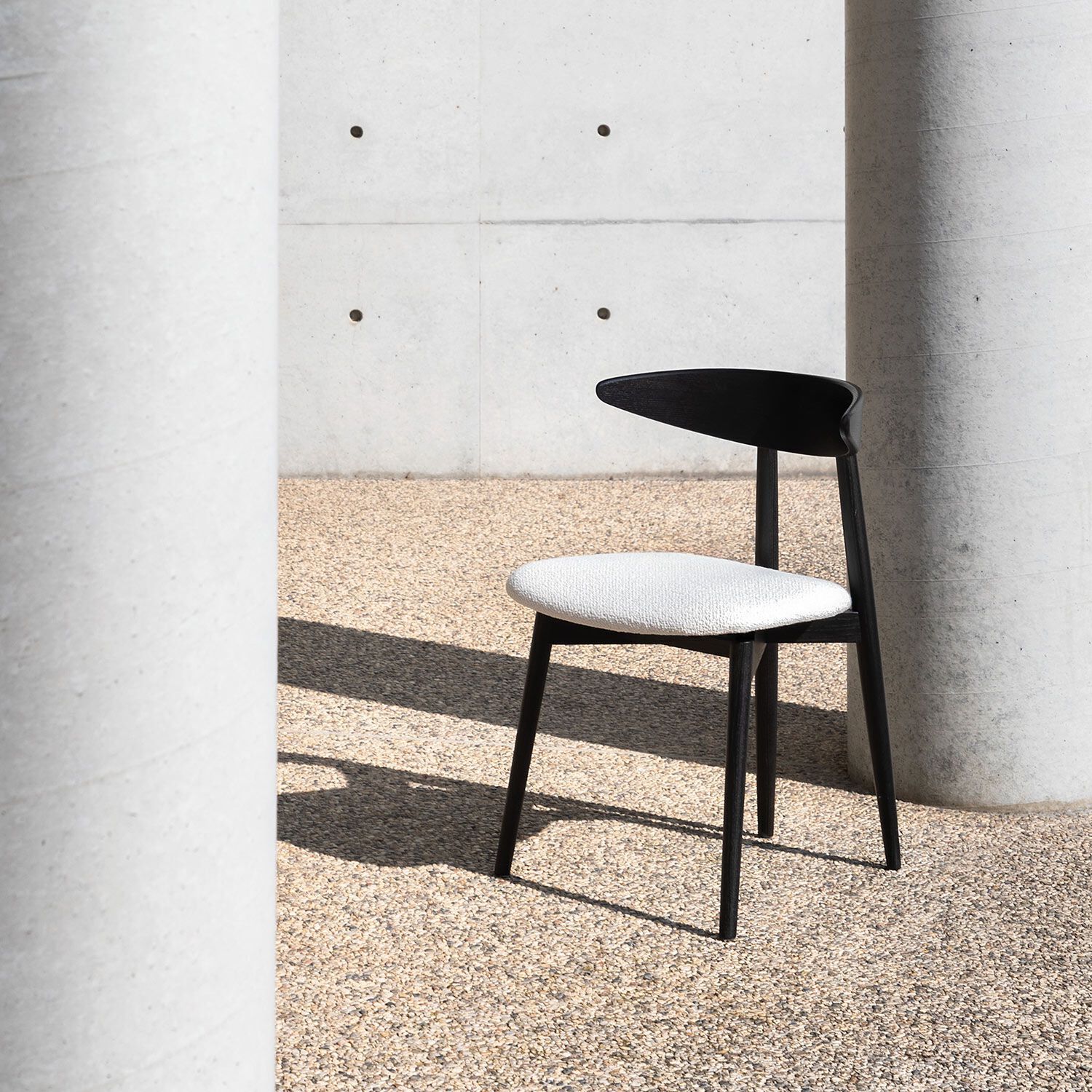 Стул из ясеня с мягким сиденьем Désirée divani чай ARCH-00028477 - Вид №4