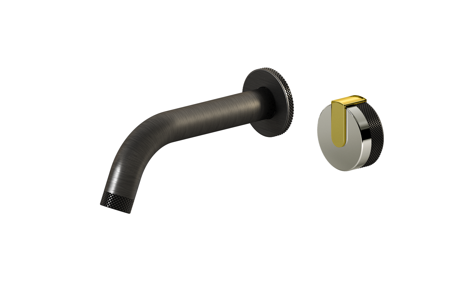 E-11535-R1PC-L1PB-BOX Настенный прогрессивный смеситель скрытого монтажа для раковины GRAFF MOD+