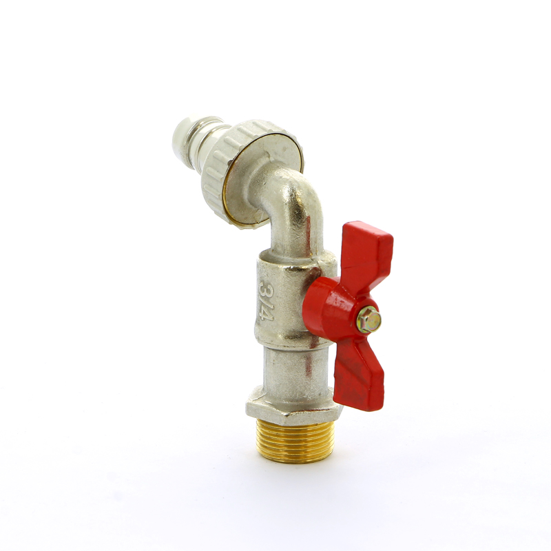 Кран шаровой Н-штуцер садовый GARDEN бабочка F.I.V. 3/8" FIV 08003039 - Вид №1