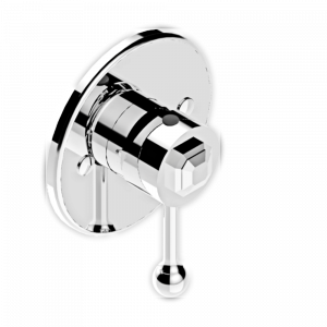 A57-6540B Внешняя часть смесителя для душа однорычажного встраиваемого в стену 06540 Thg-paris Tradition Хром