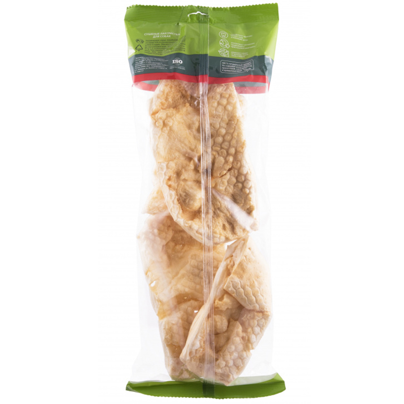 ПР0051768 Лакомство для собак Нос телячий бабочка BIG мягкая упаковка 200г TITBIT  - Вид №1