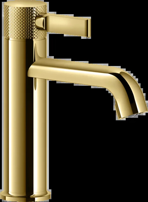 Смеситель для умывальника 58001 246 Gessi Inciso ЗОЛОТОЙ PVD