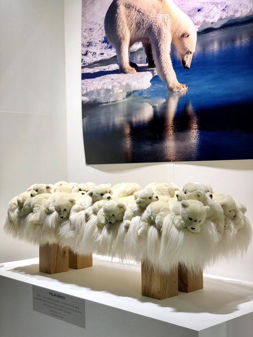 APCOLLECTION Мягкая скамейка из полиэстера sun-id-1401489 - Вид №4