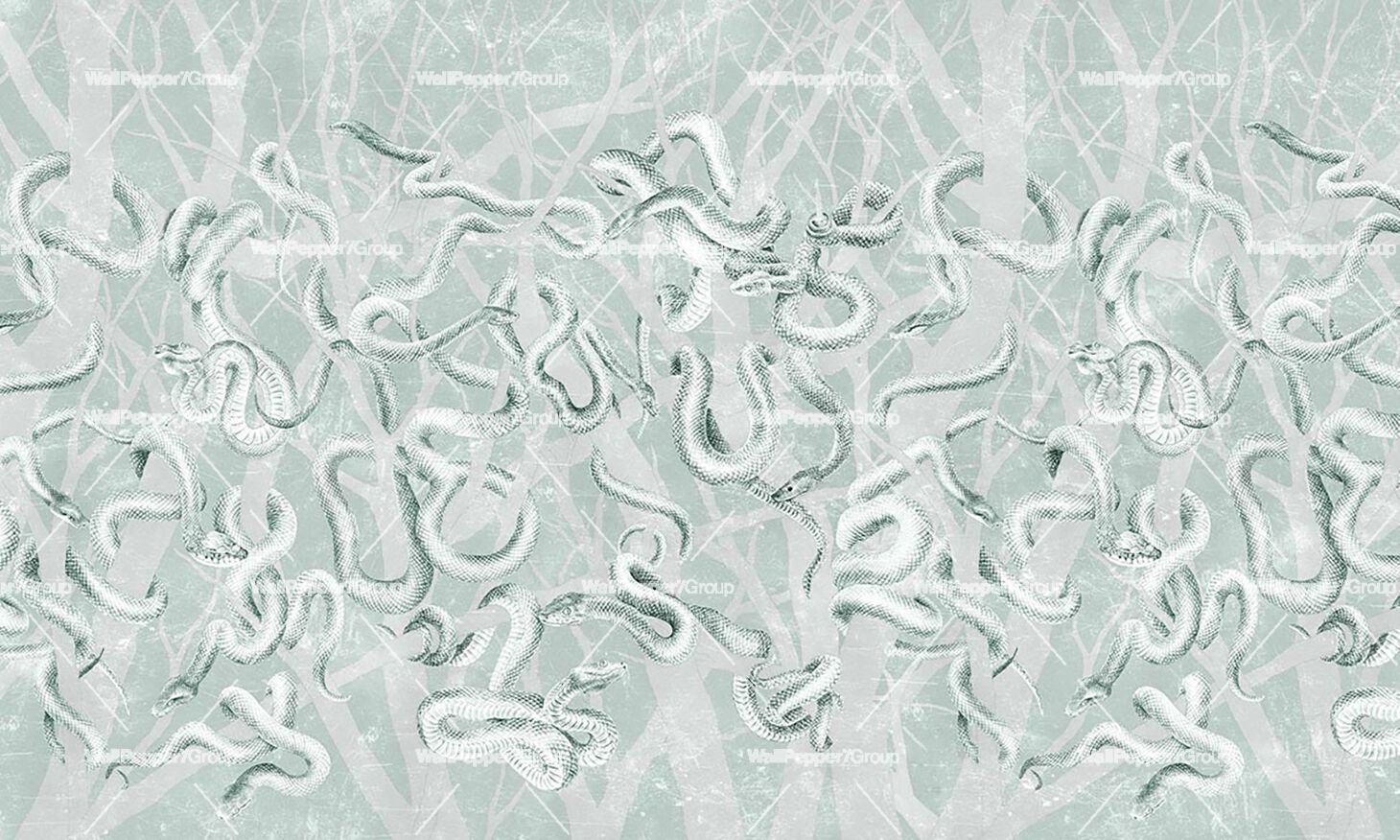 Тропические обои ПВХ бесплатно, экологически чистые, моющиеся WallPepper окружающая среда ARCH-00142098 - Вид №2