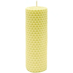 Свеча вощинная цилиндр слоновая кость 4x13 см