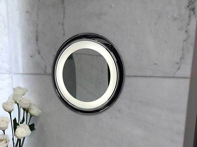 Настенное утопленное круглое увеличительное зеркало Spekkio Pulsar-R ARCH-00146940