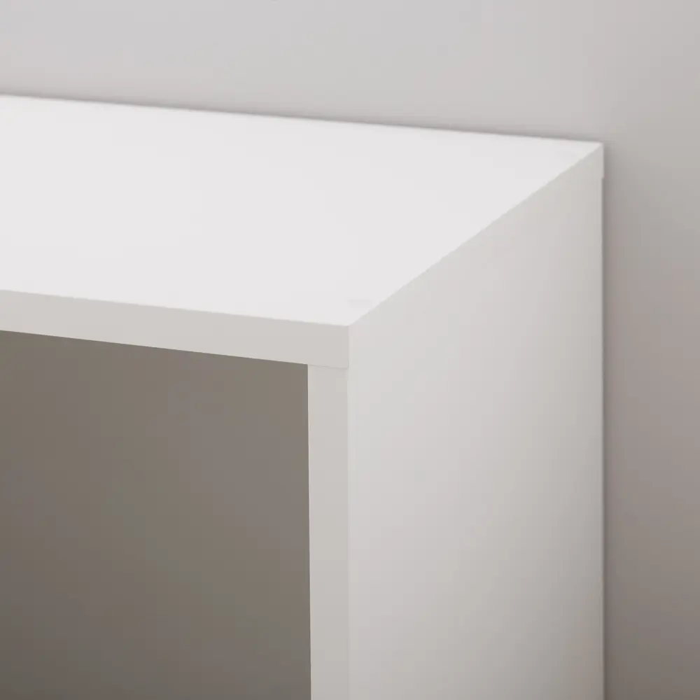 Стеллаж Spaceo KUB 1 секция 18x36.1x31.7 см ЛДСП цвет белый 82731910 STLM-2199081  - Вид №9