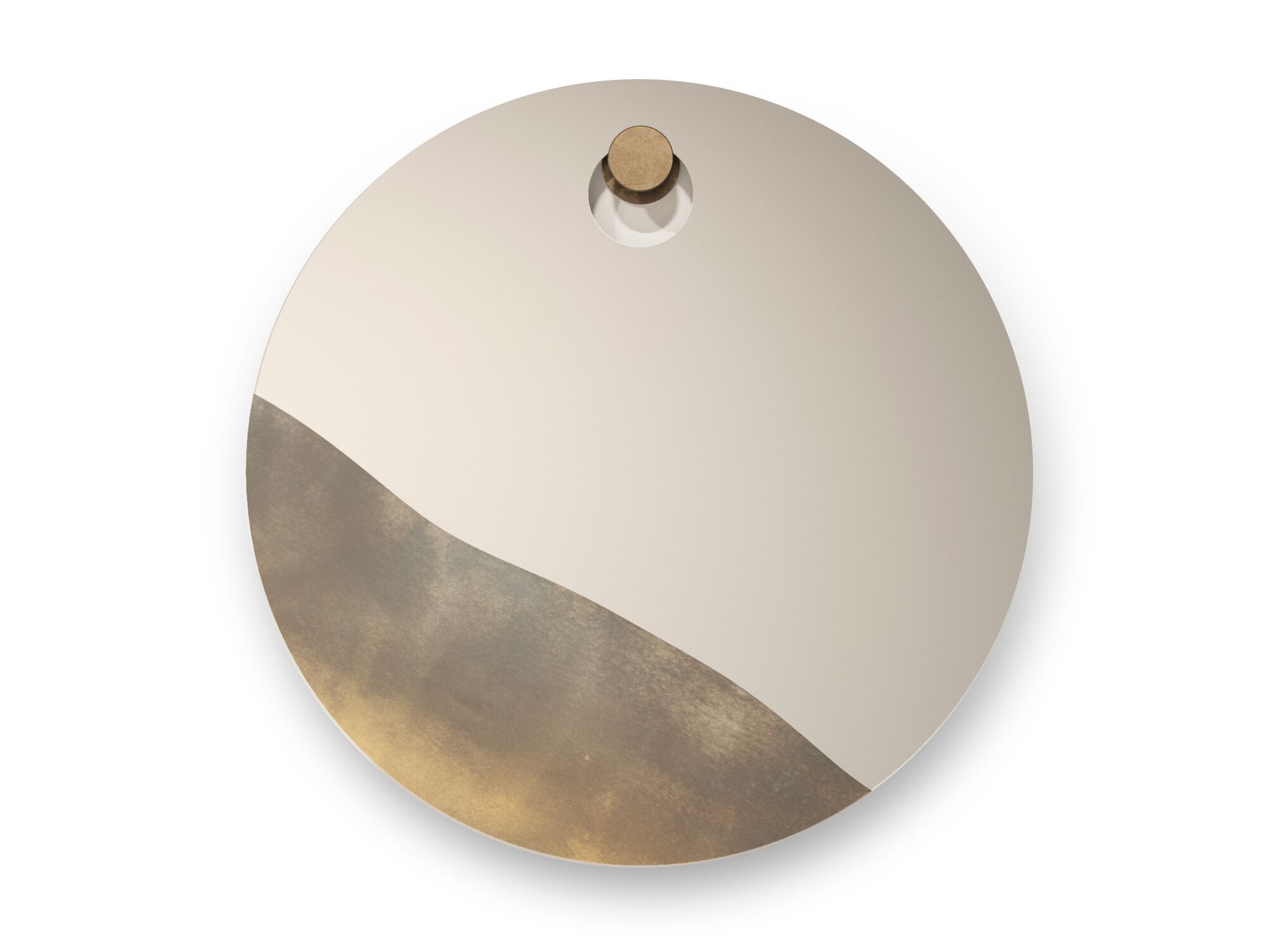 Настенное круглое зеркало ARTE VENEZIANA итальянские пейзажи ARCH-00006956